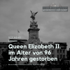 Queen Elizabeth II. stirbt mit 96 Jahren